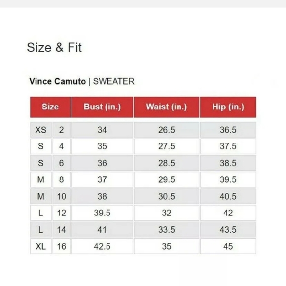 Vince Camuto Womens Azalea Gradation Long Sleeve Crewneck Sweater NWT - Picture 4 of 4